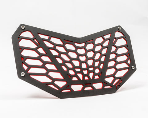 AP 17-19 Can-Am Maverick X3 Premium Grill - Black and Red