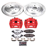 Power Stop 10-15 Chevrolet Camaro Z26 Street Kit w/ Calipers - Rear