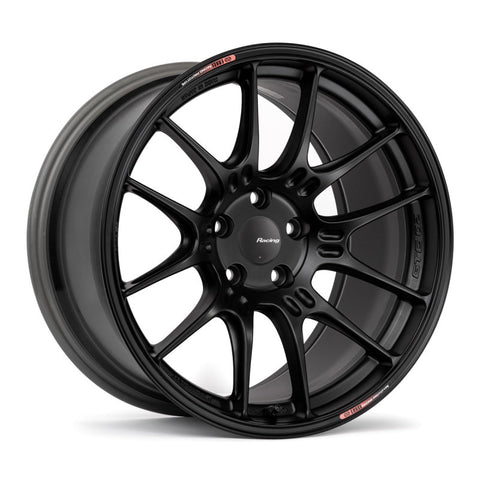 Enkei GTC02 19x10.5 5x112 34mm Offset 66.5mm Bore Matte Black Wheel