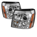 Spyder Cadillac Escalade 02-06 Projector Xenon/HID Model- LED Halo DRL Chrm PRO-YD-CE02-HID-DRL-C