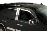 Putco 14-14 Chevrolet Silverado HD - Ext Cab (Set of 4) Element Chrome Window Visors