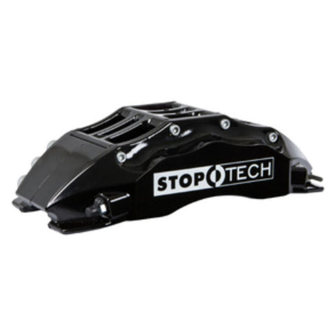 StopTech 07-17 Chevy Tahoe Rear BBK w/ Black ST-60 Calipers Drilled 380x32mm Rotors