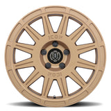 ICON Ricochet 17x8 5x4.5 38mm Offset 6in BS Satin Gold Wheel