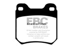 EBC 97-01 Cadillac Catera 3.0 Greenstuff Rear Brake Pads