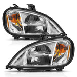 ANZO 1996-2013 Freightliner Columbia LED Crystal Headlights (Pair)