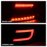 Spyder Audi A6 05-08 4Dr Sedan Only Light Bar LED Tail Lights Smke ALT-YD-AA605V2-LBLED-SM