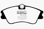 EBC 93-96 Volkswagen Eurovan 2.5 Solid Rotors Greenstuff Front Brake Pads