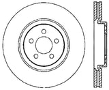 Stoptech 13 Ford Focus ST Front Premium High Carbon Cryo Brake Rotor