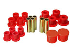 Energy Suspension 98-11 Ford Ranger 2/4WD Rear Leaf Spring Bushing Set - Red