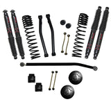 Skyjacker Suspension Lift Kit 3.5in Fr 2in Rr w/ Black Max Shocks 2020 Jeep Gladiator JT - Rubicon