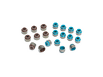 Supertech GM/Opel 5.0mm Viton Integral Valve Stem Seal - Set of 8