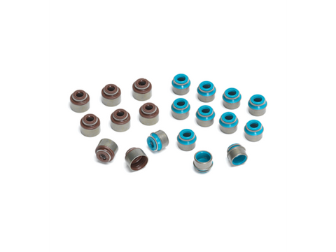 Supertech BMW 6mm Viton Intake Integral Valve Stem Seal - Set of 8