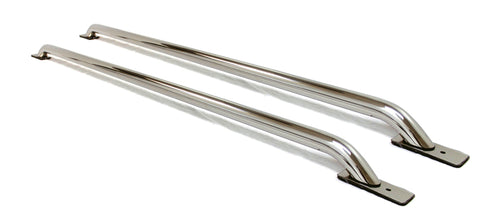 Go Rhino 14-19 Chevrolet Silverado 1500 LD (Classic) Stake Pocket Bed Rails - SS