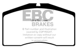 EBC 92-95 Porsche 928 5.4 Greenstuff Front Brake Pads