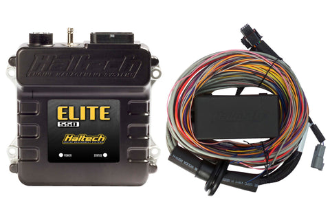 Haltech Elite 550 Premium Universal Wire-In Harness ECU Kit