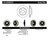 Stoptech 03-06 Lexus ES / 98-03 RX Front Cryo Performance Rotor