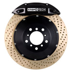 StopTech 2015 VW GTI Front BBK w/ Black ST-40 Caliper Zinc Drilled 355x32 2pc Rotor