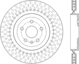 Stoptech 09-20 Cadillac CTS Premium CryoStop High-Carbon Rear Rotor