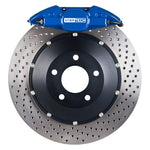 StopTech 15 Audi S3 / 15 Volkswagen Golf R Front BBK w/ Blue ST-60 Caliper Drilled 380X32 2pc Rotor