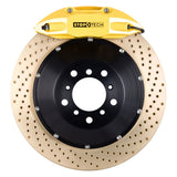 StopTech BBK 14-15 BMW M3 / M4 Rear Yellow ST-40 Calipers 380x32 Zinc Drilled Rotors