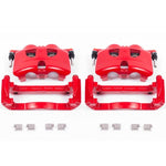 Power Stop 12-19 Ford F-150 Front Red Calipers w/Brackets - Pair