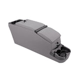 Rugged Ridge Ultimate II Locking Console Gray 76-95 Jeep CJ / Jeep Wrangler