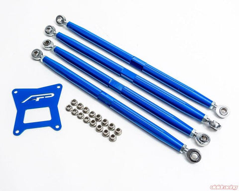 AP 2014 Polaris RZR XP 1000 Adjustable Rear Radius Arms - Blue