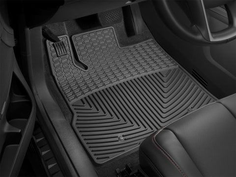 WeatherTech 11-13 Chevrolet Suburban Front/Rear/and Rear Rubber Mats - Black