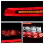 Spyder Porsche Cayenne 958 11-14 LED Tail Lights - Sequential Signal - Black