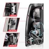 ANZO 2003-2006 Chevrolet Silverado 1500 Taillights (Pair)