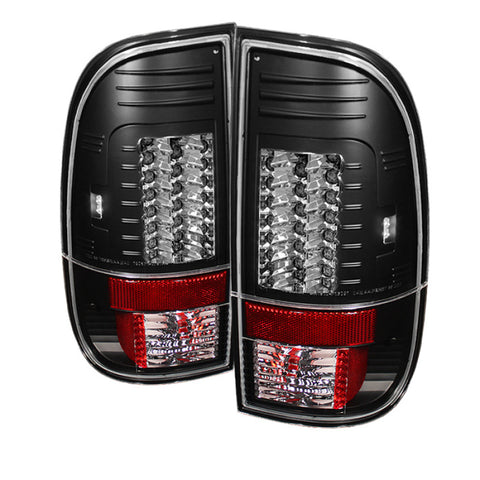 Spyder Ford F150 Styleside 97-03/F250 Version 2 LED Tail Lights Blk ALT-YD-FF15097-LED-G2-BK