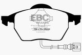 EBC 99-06 Audi TT 1.8 Turbo Redstuff Front Brake Pads