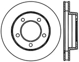 StopTech Slotted and Drilled Sport Brake Rotor 2012 Ford F-350 Rear Left