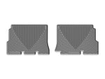 WeatherTech 14-16 Jeep Wrangler Rear Rubber Mats - Grey