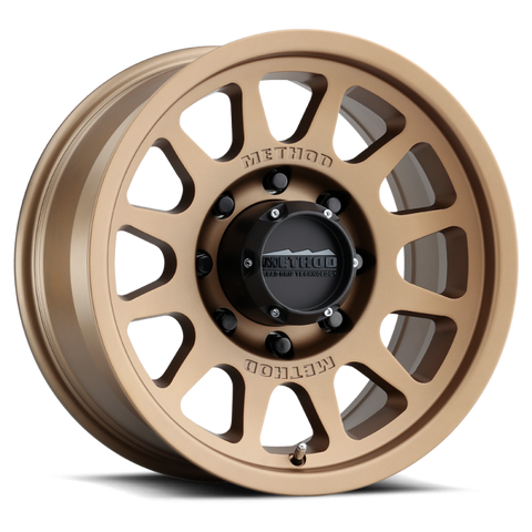 Method MR703 17x8.5 0mm Offset 8x180 130.81mm CB Method Bronze Wheel