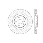 Stoptech 09-15 Cadillac CTS Front Premium Cryostop Brake Rotor