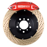 StopTech 04-09 RX8 Front BBK w/ Red ST-40 Calipers Zinc Drilled 328x28mm Rotors Pads Lines