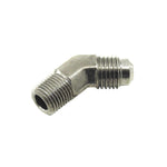 Nitrous Express 4AN Male x 1/8 NPT 45 Deg