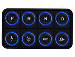 AEM EV 8 Button Keypad CAN Based Programmable Backlighting