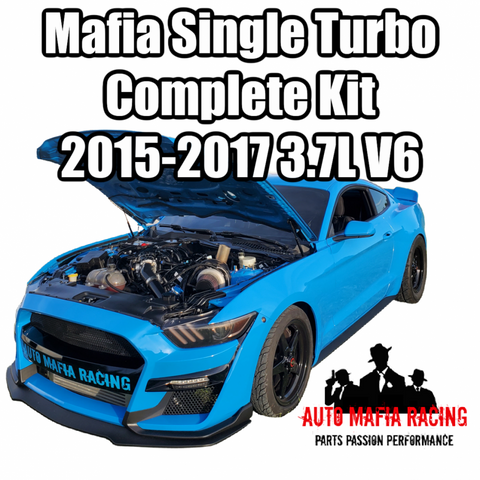 Mafia Single Turbo Kit - Complete Kit (15-17 3.7L V6 Mustang)