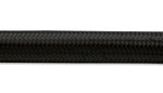 Vibrant -12 AN Black Nylon Braided Flex Hose (10 foot roll)