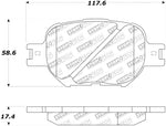StopTech Street Touring 05-08 Scion tC/ 01-05 Celica GT Front Brake Pads