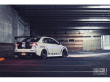 Spyder Mitsubishi Lancer/Evolution X 08-14 LED Tail Lights Blk ALT-YD-MITEVO1008-LED-BK