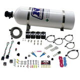 Nitrous Express GM EFI Dual Stage Nitrous Kit (50-150HP x 2) w/15lb Bottle