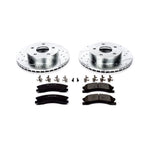 Power Stop 99-04 Jeep Grand Cherokee Front Z23 Evolution Sport Brake Kit
