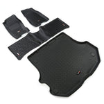Rugged Ridge Floor Liner Front/Rear/Cargo Black 1999-2004 Jeep Grand Cherokee WJ