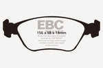 EBC 98-05 Volvo C70 2.3 Turbo T5 (16in Wheels) Redstuff Front Brake Pads