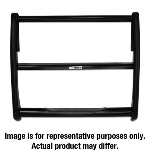 Go Rhino 07-13 Chevrolet Avalanche 3000 Series StepGuard - Black (Center Grille Guard Only)