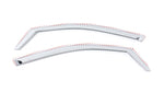 Putco 2020 Chevy Silv/Sierra HD 2500/3500 Crew/Dbl Cab (Front Only) Element Chrome Window Visors