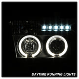 Spyder Toyota Tundra 07-133 Projector Headlights LED Halo LED Blk PRO-YD-TTU07-HL-BK